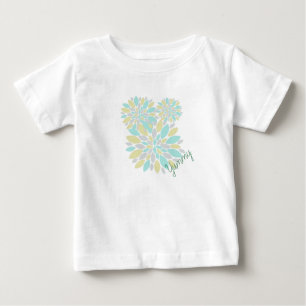 Magiska Pastellfärgade Blomblad T Shirt