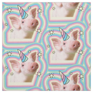 Magiska piglet Unicorn Tyg