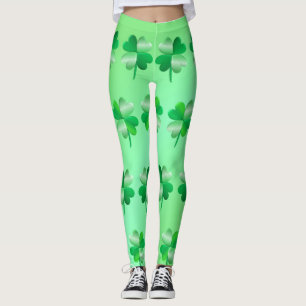 Magiska Shamrocks precis för roligt! Leggings