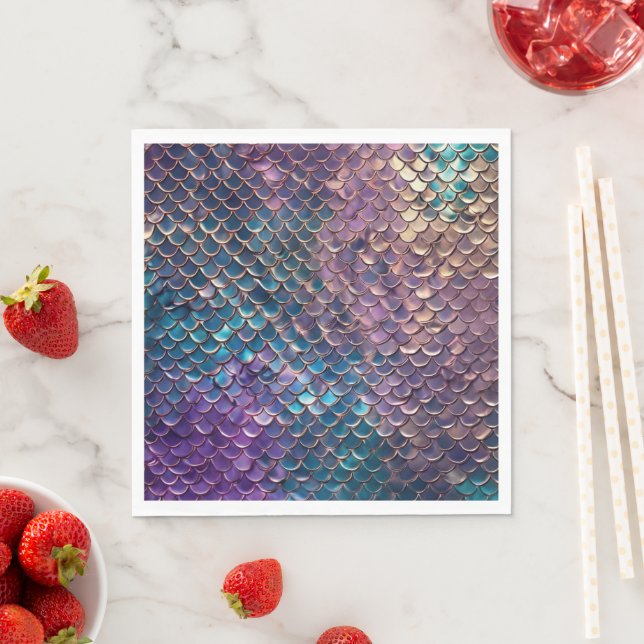 Magiska Sjöjungfruar för ändring: Napkin Pappersservett (Insitu)