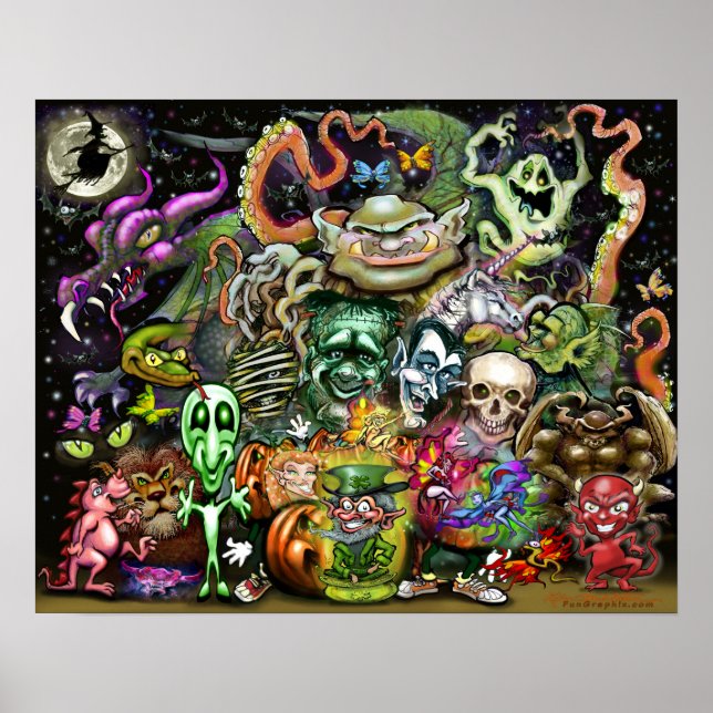 Magiska skapelser Poster (Framsidan)