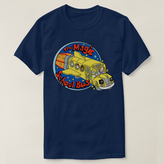 Magiska skolan Buss 1 T Shirt (Design framsida)