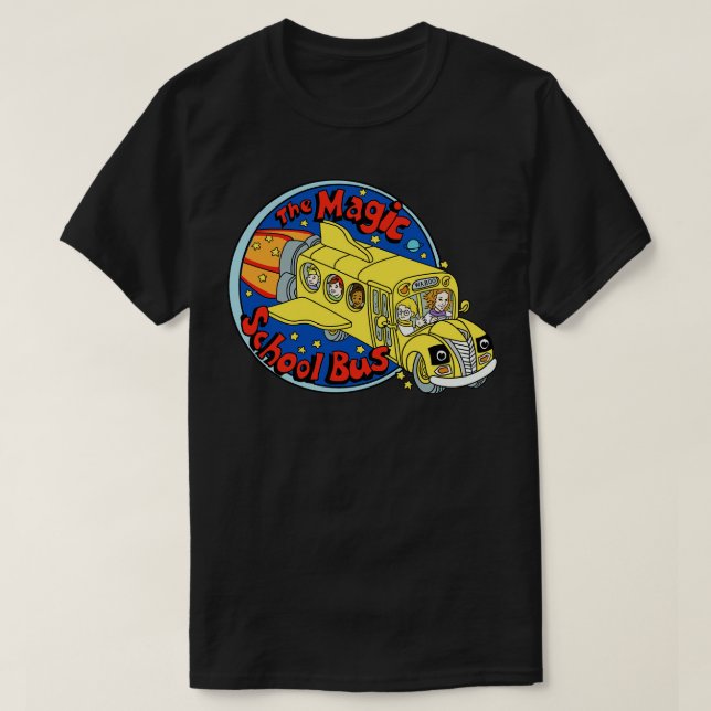 Magiska skolan Buss T Shirt (Design framsida)