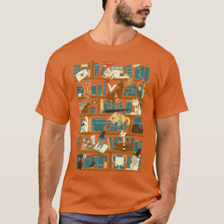 Magiska skolans vän bibliotek t shirt