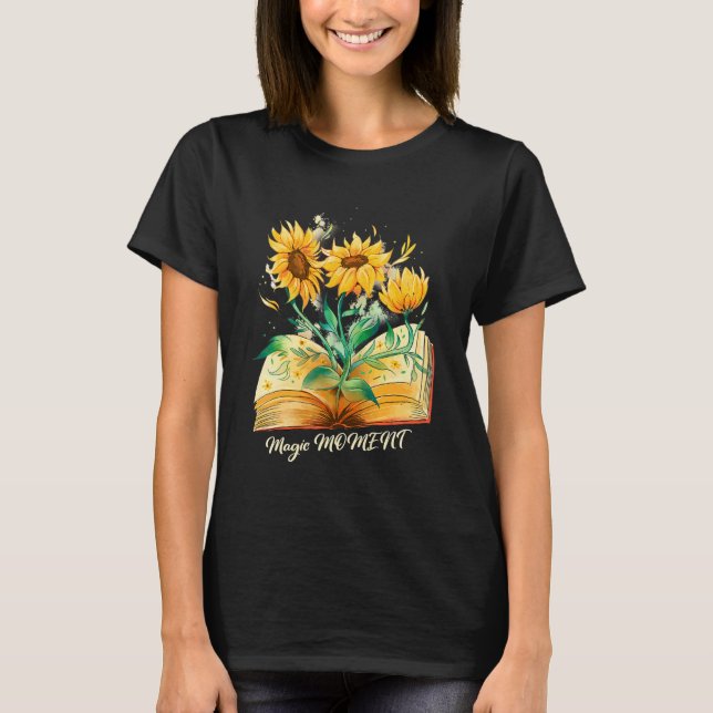 Magiska solrosor 2 t shirt (Framsida)
