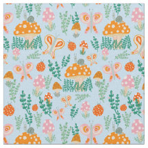 Magiska svampar Cute Butterflies Snigel Ladybugs