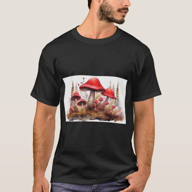 Magiska svampar t shirt (Framsida)