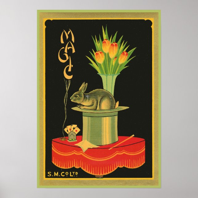 Magiska trick poster (Framsidan)