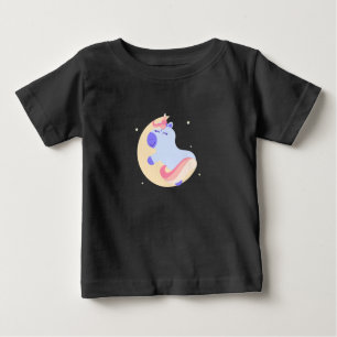 Magiska unionen Måne-Anpassningsbar Flicka T Shirt