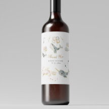 Magiska val Balloons Stars Baby Shower