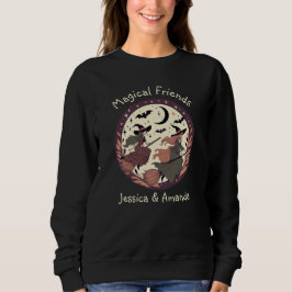 Magiska vänner - Halloween Moonlight Scene T Shirt