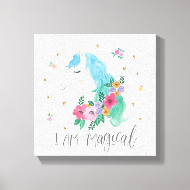 Magiska vänner IV | Jag är magisk 3 Canvastryck (Framsida)