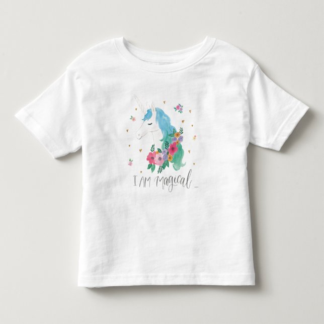 Magiska vänner IV | Jag är magisk T Shirt (Framsida)
