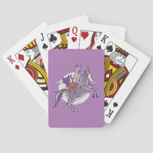 Magiska vänner Unicorn, Alpaca, Kitten, Sloth Casinokort