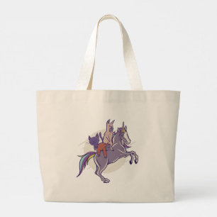 Magiska vänner Unicorn, Alpaca, Kitten, Sloth Jumbo Tygkasse