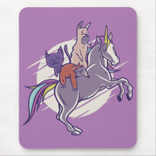 Magiska vänner Unicorn, Alpaca, Kitten, Sloth Musmatta