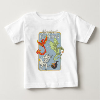 Magiska Varelser Vintage Grafik T Shirt