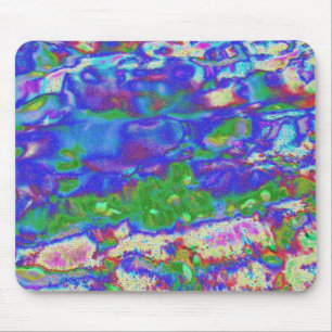 Magiska vattenfärger, digital abstrakt musmatta