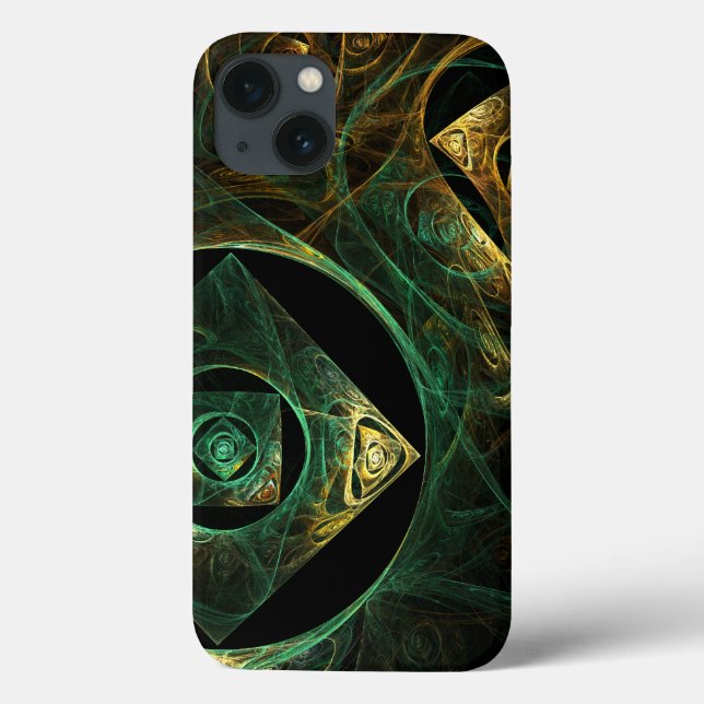 Magiska Vibrations Abstrakt Art (Baksida)