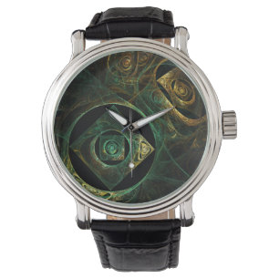 Magiska Vibrations Abstrakt Art Armbandsur