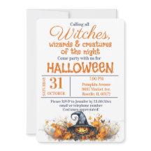 Magiska vitsar och guider Halloween fest