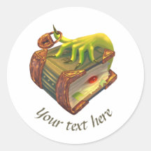 Magiskt anpassade etikett modern design