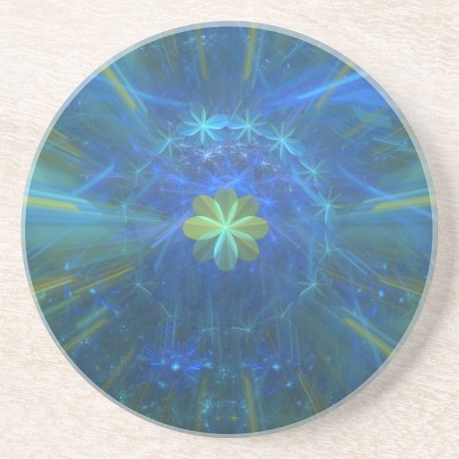 Magiskt åtta Löv Klöver Underlägg (Framsidan)