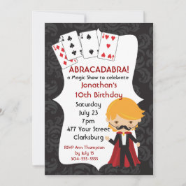 Magiskt bildspel inbjudningar