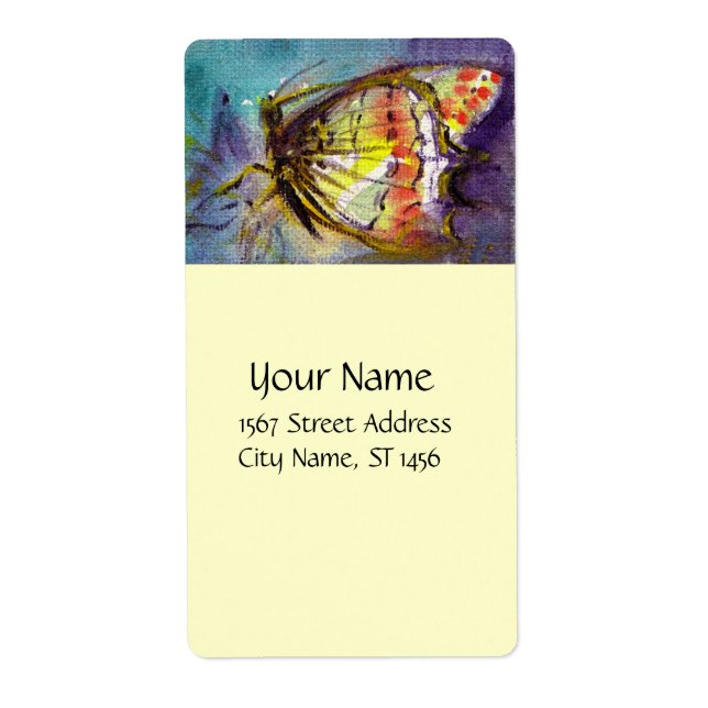 MAGISKT BUTTERFALL I BLUE-Elfenbenskusten Fraktsedel (Framsidan)