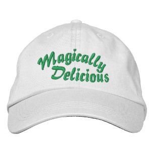 Magiskt Delicious Embroized Hat Broderad Keps