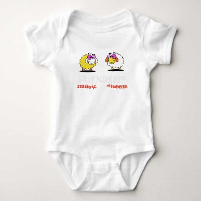 Magiskt Får Babyplagg Tee (Framsida)