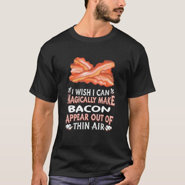Magiskt framställda bakterier kommer ut ur Thin Lu T Shirt (Framsida)