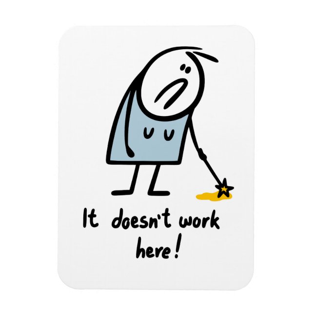 Magiskt fungerar inte magnet (Vertikal)