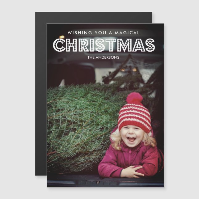 Magiskt julfoto (Fram/baksida)