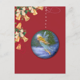 Magiskt julklapp helg vykort