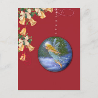 Magiskt julklapp helg vykort