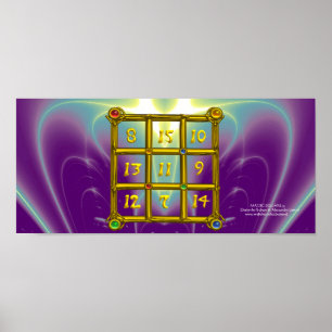 MAGISKT KVARVARA 33, Lila Blue Poster