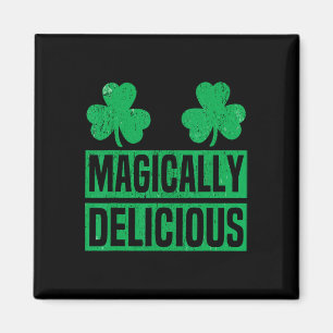 Magiskt läcker Shamrock St Patricks Day Naughty Magnet