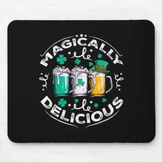 Magiskt läcker St Patricks Day-drickande öl Musmatta