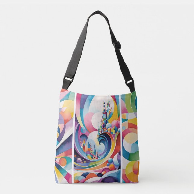 Magiskt land axelväska (Framsida)