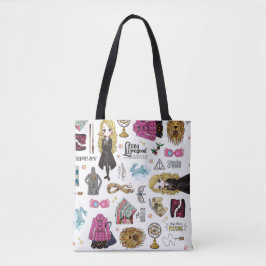 Magiskt Luna Lovegood Watercolor Tygkasse