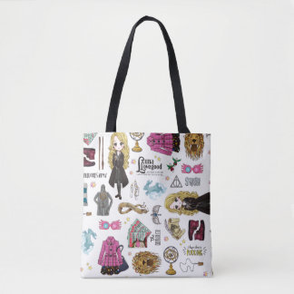 Magiskt Luna Lovegood Watercolor Tygkasse