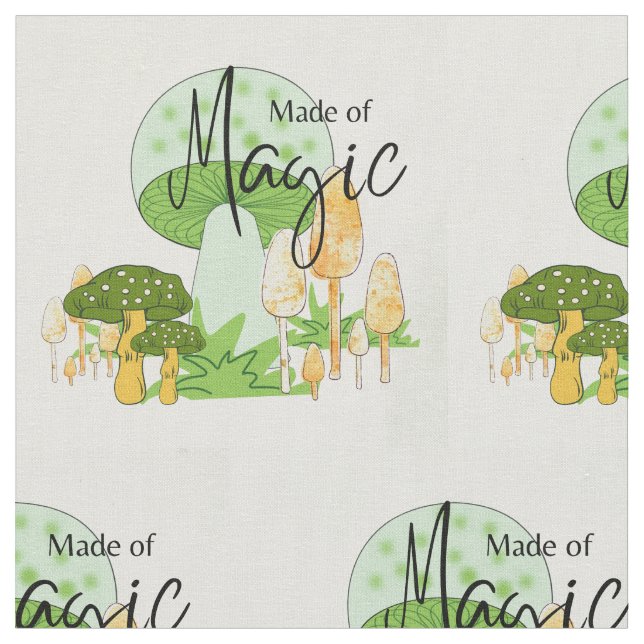 Magiskt märke tyg (Närbild)