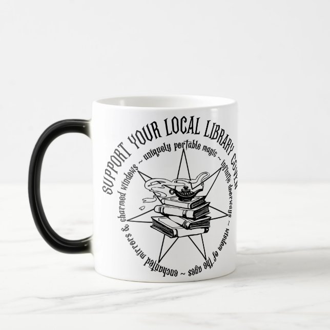 Magiskt morfing Mugg - förändras när Hetten är slu (Vänster)