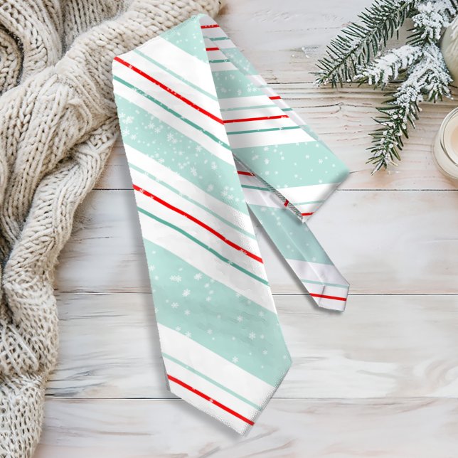 Magiskt och  jultomte Rand Mint ID440 Slips (Skapare uppladdad)