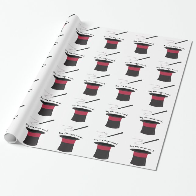 Magiskt ord presentpapper (Utrullad)