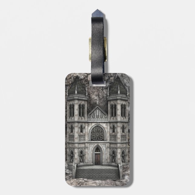Magiskt slott bagagebricka (Baksidan Lodrät)