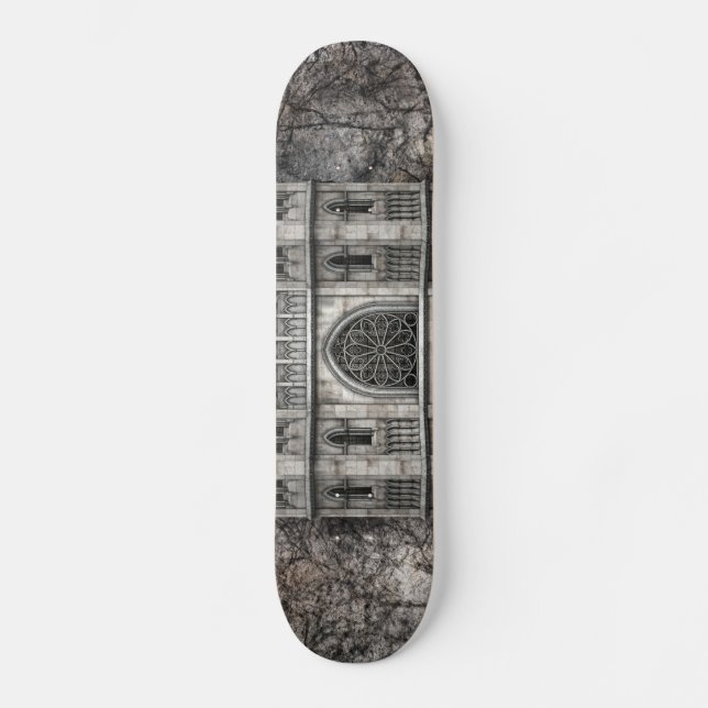 Magiskt slott mini skateboard bräda 18,7 cm (Framsida)
