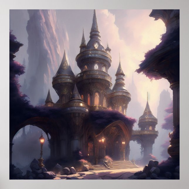 Magiskt slott poster (Framsidan)