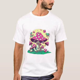 Magiskt tillverkat - Mushroom Chill Resa T Shirt
